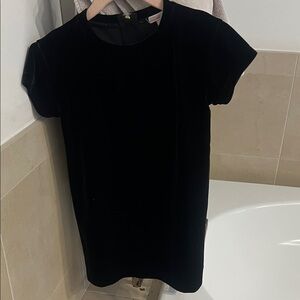 Crewcuts Black Velvet Dress